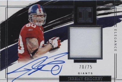2022 Panini Impeccable Jeremy Shockey #ERA-JSH