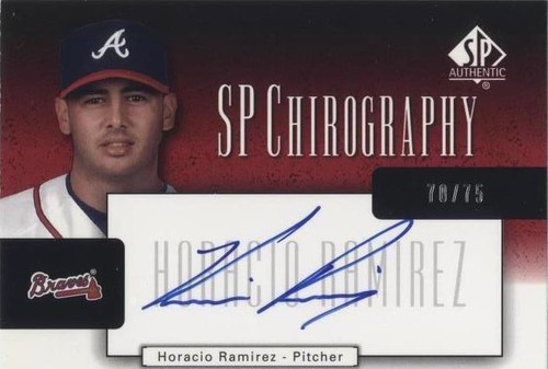 2004 SP Authentic - Horacio Ramirez #CA-HR