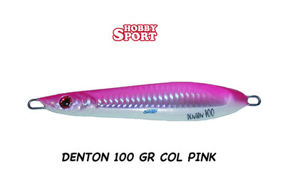 VERTICAL JIG DENTON 100 GR COLORE PINK PESCA CERNIA DENTICE