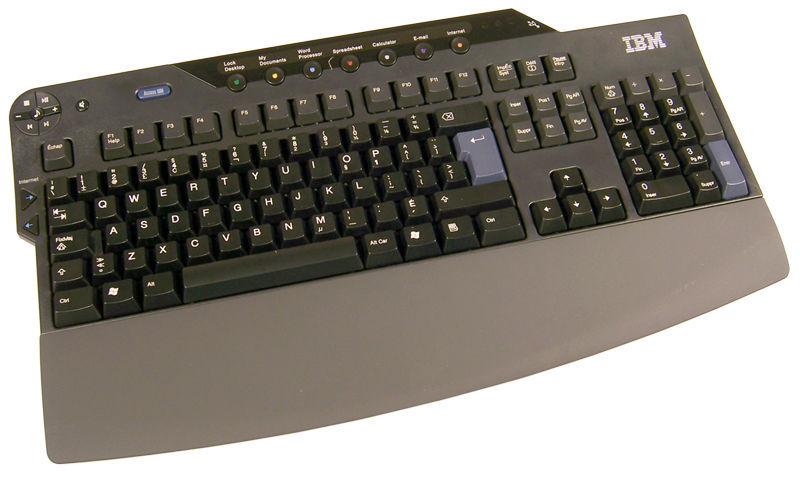 IBM Computer Keyboards and Numeric Keypads