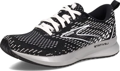 

Женские кроссовки Brooks Levitate 5, черные/серые/белые, 11 B Medium США, Black/grey/white