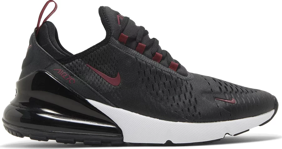 

Nike Air Max 270 Антрацитовый Черный Серый Командный Красный Белый DZ4402-001 Мужские 10,5, Nike Air Max 270