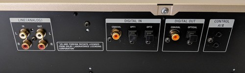 Sony MDS-JA555ES Champagne MiniDisc MD Player Recorder Deck + RM-D40M Remote Box