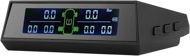 Tire Pressure Monitor System for Rv,Micro Usb Charging Solar Powered Tpms Tire P