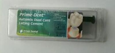 Prime Dent Dental Adhesive Dual Cure No Cure Light   #100-101  Crowns