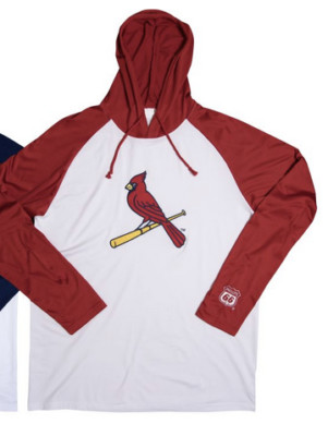 STL Cardinals LONG SLEEVE PULLOVER SIZE XL sga 9-29-23 - BRAND NEW, red or blue
