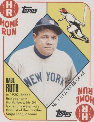 2010 Topps - Babe Ruth #1