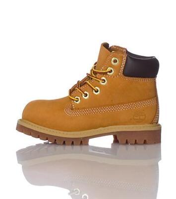 

Timberland для малышей 6 дюймов. Премиум Ботинки Пшеничные, Wheat