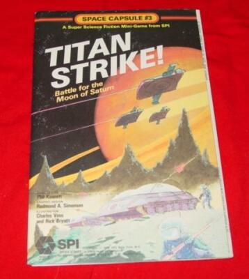 SPI : Space Capsule #3 - TITAN STRIKE ! Battle for Moon of Saturn (UNPUNCHED)