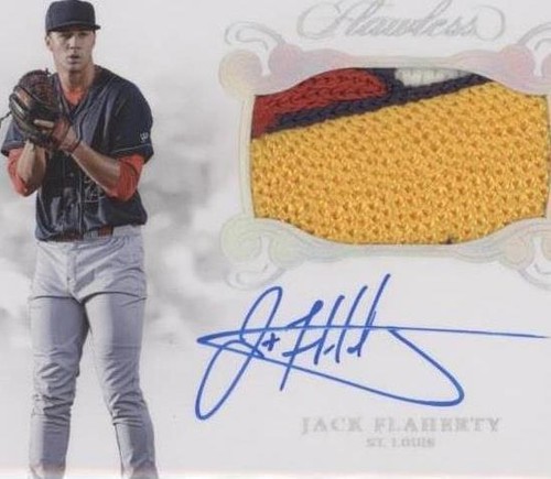 2018 Panini Flawless - Jack Flaherty #RPA-JF