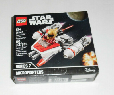 LEGO Star Wars Resistance Y-Wing Microfighter 75263 86 Piece Building Set Toy 