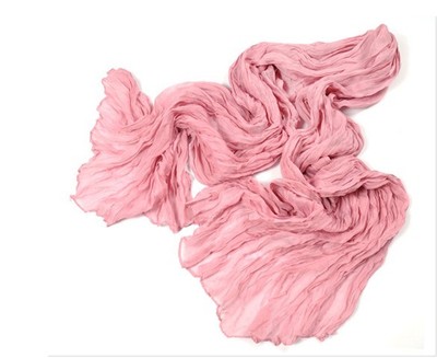 2017 Women39s Solid Pattern Long Cotton Wrap Scarf Shawl Soft Scarves Xiangpihong