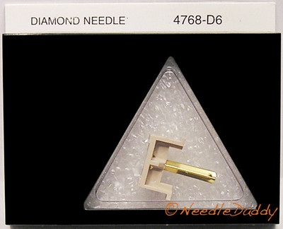 NEW IN BOX TURNTABLE STYLUS NEEDLE for SHURE N70B N72B M70B 4768-D6 768-D6