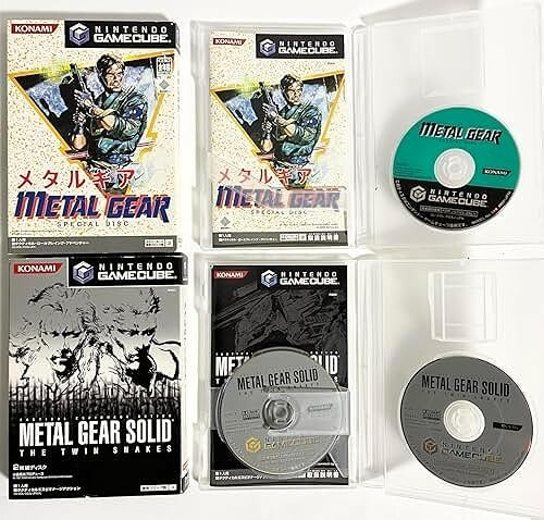 【非売品】 L GEAR SOLID TWIN SNAKES 販促パネル Metal Gear Solid The Twin Snakes GameCube BOX ART POSTER
