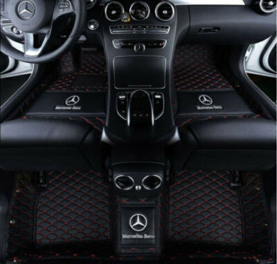 Fit  Mercedes-Benz 1998-2024 All Model Waterproof Luxury Carpets Car Floor Mats