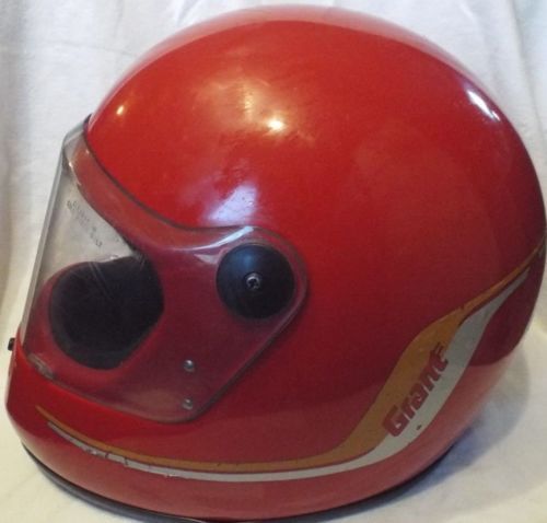 Vintage Motorcycle Helmet Stars Stripes Easy Rider Captain America Adult-  Grant | eBay