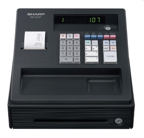 Sharp XE-A107 XEA107 Cash Register Ribbon Black Ink Roller