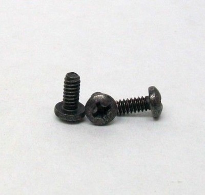 100 NEW #6-32 X 5/16 PHILLIPS PAN HEAD MACHINE SCREW STAINLESS BLACK OXIDE NH