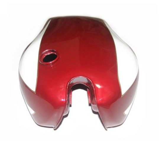 FITS TRIUMPH TRIDENT T160 Fuel Petrol Tank 4 Gallon Cherry Red & White