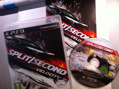 Used PS3 Game Guaranteed Split Second Velocity Italian Version