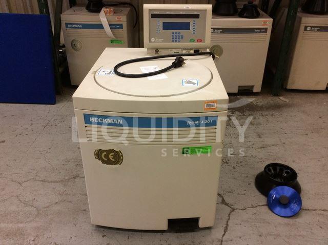 Beckman Avanti J-20I Centrifuge & Beckman JLA-8.1000 Rotor & Warranty