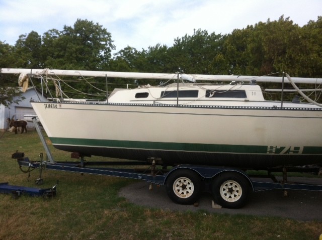 S2 7.9 M Grand Slam Sailboat and trailer