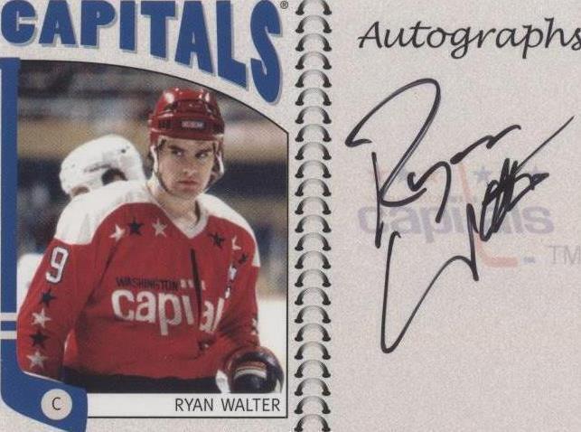 2004-05 In the Game Franchises US East Edition - Ryan Walter #A-RW