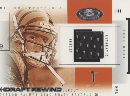 2004 Fleer Hot Prospects Carson Palmer #DR/CP