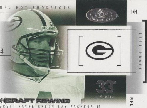 2004 Fleer Hot Prospects Brett Favre #18 DR