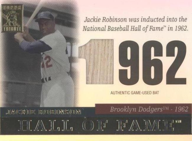2004 Topps Tribute Hall of Fame - Jackie Robinson #TR-JR