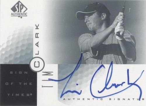 2001 SP Authentic - Tim Clark #TC