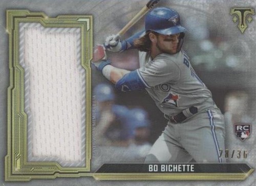 2020 Topps Triple Threads - Bo Bichette #SJR-BB
