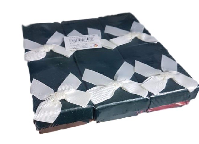 Set 6 Pezzi Scatoline Scatole Regalo Cn Fiocco Bomboniere Gioielli 8x5x2,5cm dfh