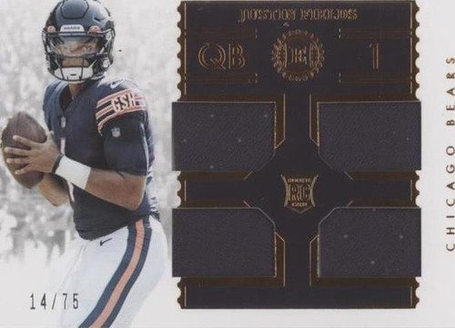 2021 Panini Encased Justin Fields #RTM-JF