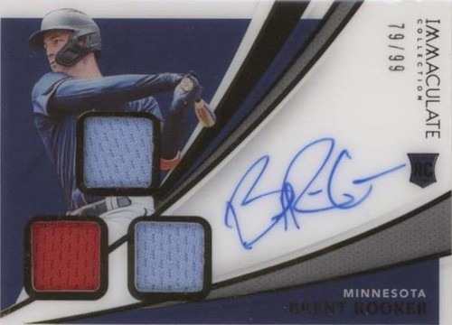2021 Panini Immaculate Collection - Brent Rooker #RTS-BR