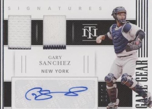 2021 Panini National Treasures - Gary Sanchez #GGS-GS