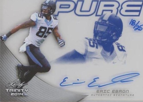 2014 Leaf Trinity Eric Ebron #P-EE1
