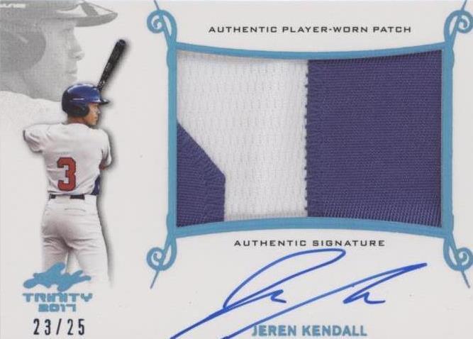 2017 Leaf Trinity - Jeren Kendall #PA-JK1