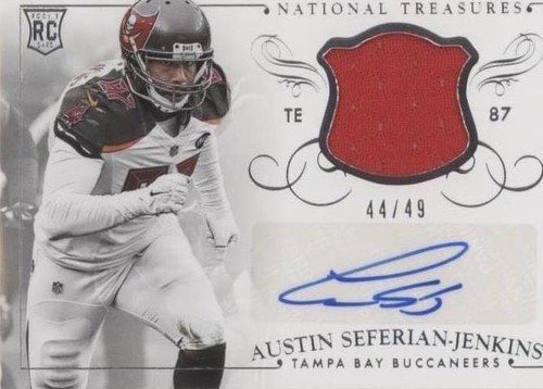 2014 Panini National Treasures Austin Seferian-Jenkins #MS-ASJ