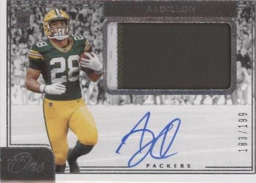 2020 Panini One A. J. Dillon #24