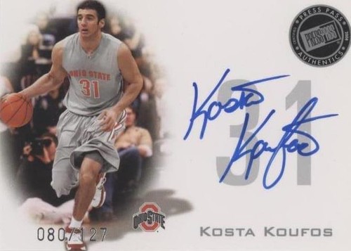 2008 Press Pass - Kosta Koufos #PPS-KK