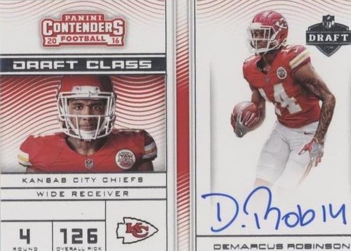 2016 Panini Contenders Demarcus Robinson #37