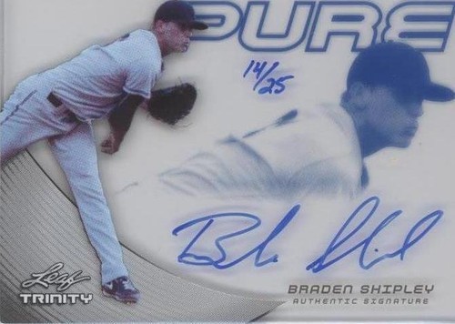 2013 Leaf Trinity - Braden Shipley #P-BS1