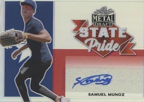 2021 Leaf Metal Draft - Samuel Munoz #SP-SM1
