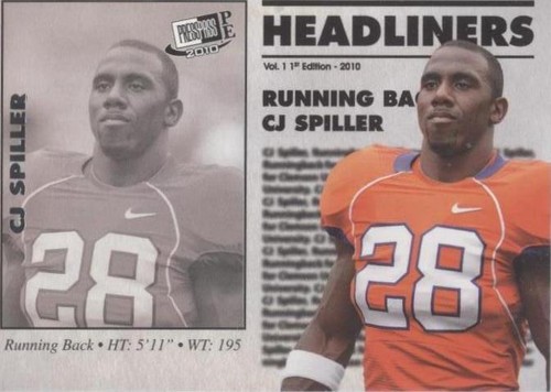 2010 Press Pass Portrait Edition C.J. Spiller #HL-6
