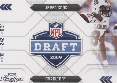 2009 Playoff Prestige Jared Cook #11
