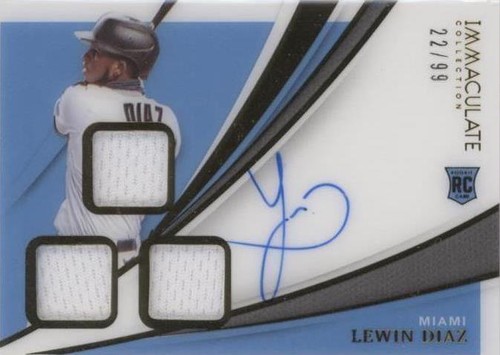 2021 Panini Immaculate Collection - Lewin Diaz #RTS-LD