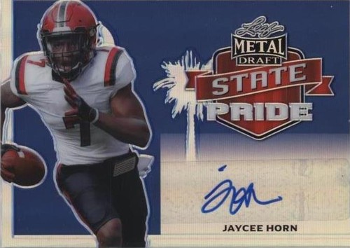 2021 Leaf Metal Draft Jaycee Horn #SP-JH3
