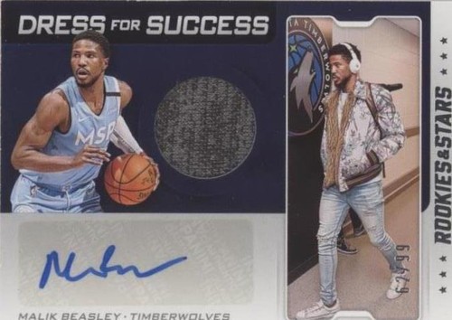 2019-20 Panini Chronicles - Malik Beasley #DF-MBE