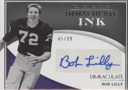 2022 Panini Immaculate Collection Collegiate Bob Lilly #IN-BLI